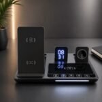 4 in 1 Wireless Charger| Multifunctional | Touch Panel | Motorized | ios/android | R11s
