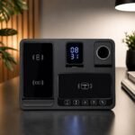 4 in 1 Wireless Charger| Multifunctional | Touch Panel | Motorized | ios/android | R11s - Image 3