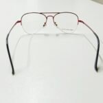 Premium Pilot Shape Half-rim alloy eyewear for men - Image 4