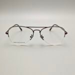 Premium Pilot Shape Half-rim alloy eyewear for men - Image 6