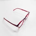 Premium Classic Round Frame Eyeglasses| Burgundy Acetate Frame for women - Image 2