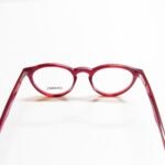 Premium Classic Round Frame Eyeglasses| Burgundy Acetate Frame for women - Image 3