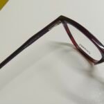 Premium Cat-Eye Optical Frame – Burgundy & Black for Women - Image 5