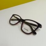 Premium Cat-Eye Optical Frame – Burgundy & Black for Women - Image 6