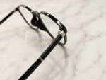 Women's lightweight, flexible and stylish full-rim frame| Black | Deep Burgundy - Image 5